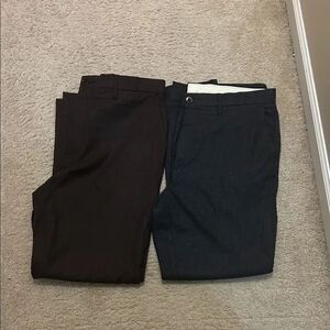 Untuckit soft wool men pants lot of 2